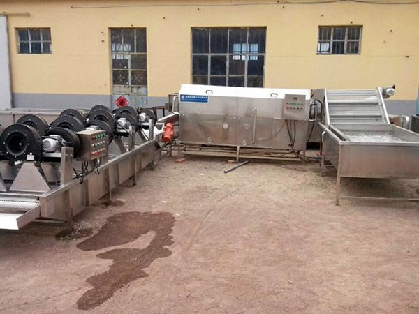 客戶訂購的軟包裝漂洗準備發貨