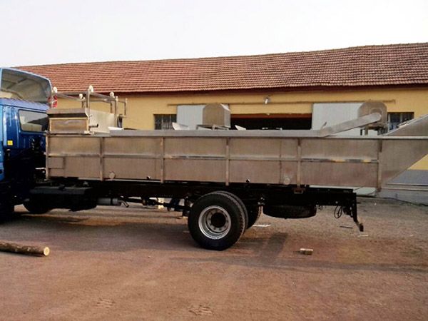 福建凍肉解凍線設備發貨現場